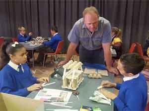 Waste Material Bridge Building Competition